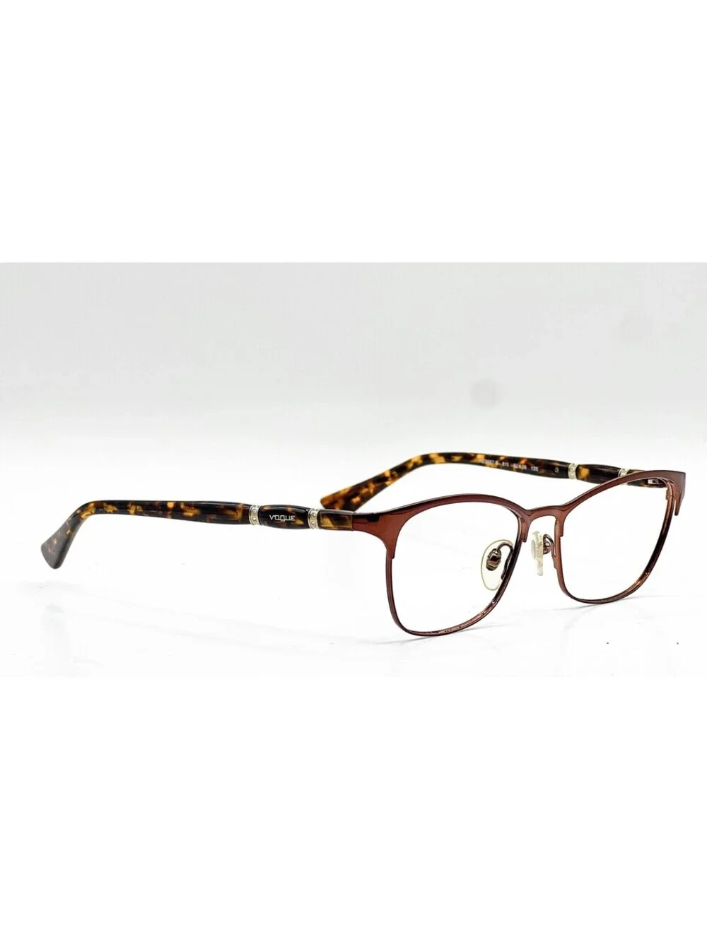 Vogue VO 3987-B 811 Brown Cat Eye Authentic Eyeglass Frames 52-16